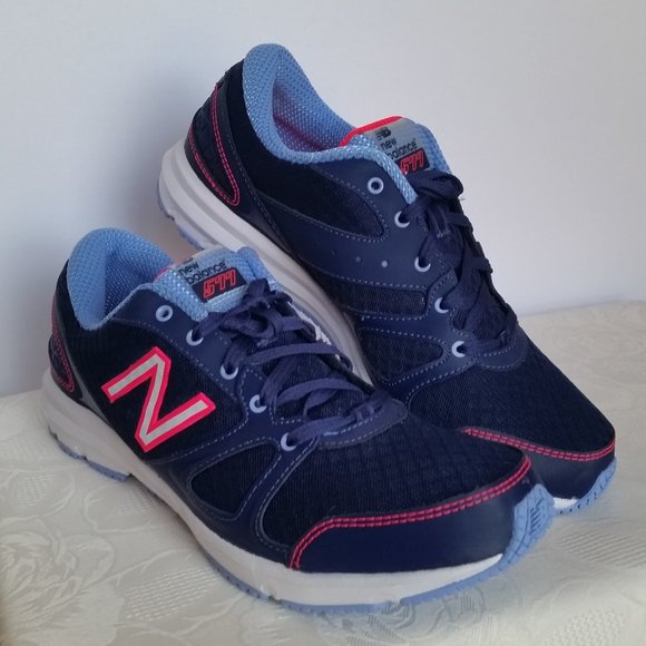 NEW BALANCE Women’s Training Shoes- Women's Size 9.5M- Medieval Blue color - Picture 5 of 16
